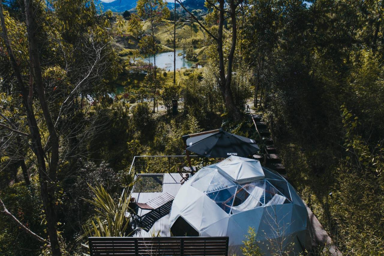 Domus Glamping Guatape Hotel Eksteriør billede